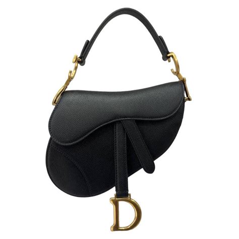 borsa dior saddle con tracolla|Borsa A Tracolla Dior Saddle Mini Nera .